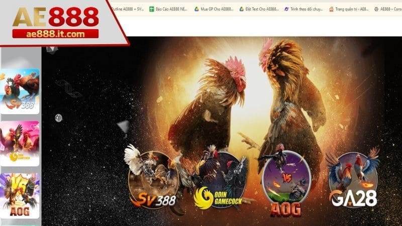 Mở danh mục Đá gà tại AE888
